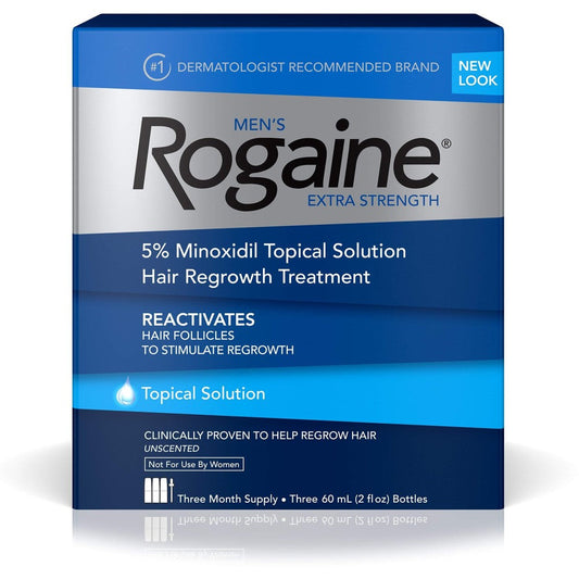 Rogaine® Men's 5% Extra Strength Topical Solution, 2 oz x 3-Pack