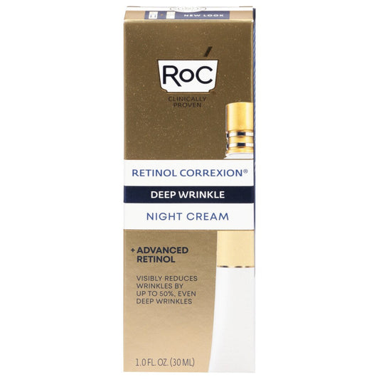RoC® Retinol Correxion® Deep Wrinkle Night Cream, 1 oz