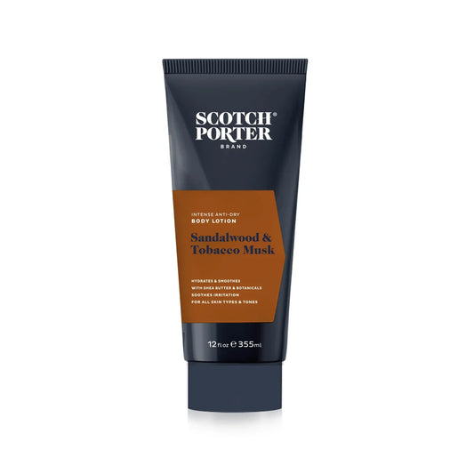 Scotch Porter Sandalwood & Tobacco Musk Body Lotion 12oz